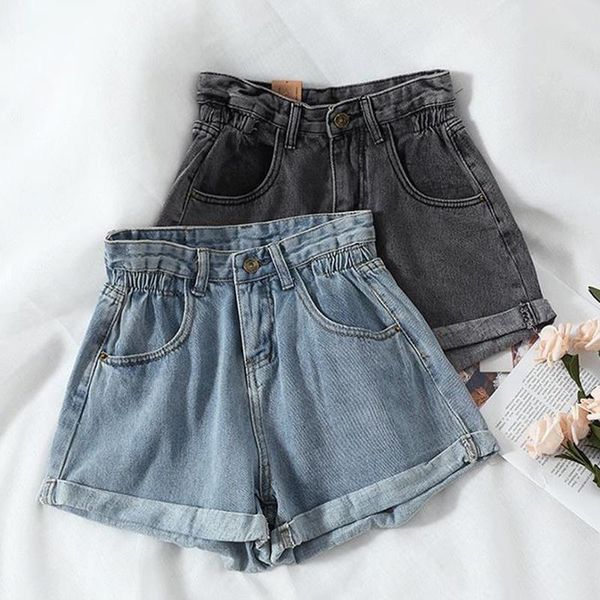 women's shorts casual women summer 2021 flavour restoring ancient tall waist loose wide-legged pants cowboy female short, White;black
women's shorts casual women summer 2021 flavour restoring ancient tall waist loose wide-legged pants cowboy female short, White;black