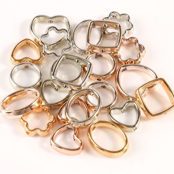 50pcs two hole ccb love heart square circle flower shape frame spacer beads connectors for jewelry making diy charms earrings, Blue;slivery
50pcs two hole ccb love heart square circle flower shape frame spacer beads connectors for jewelry making diy charms earrings, Blue;slivery