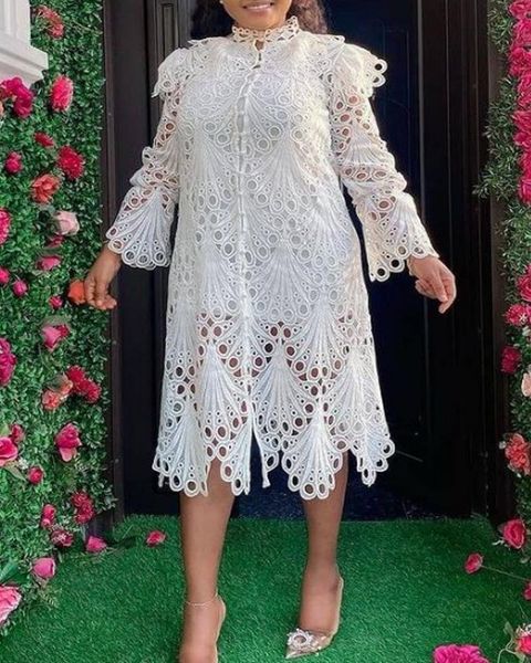 casual dresses donsignet women dress plus size loose-fitting hook flower hollow flying sleeves elegant wavy vestido feminino, Black;gray
casual dresses donsignet women dress plus size loose-fitting hook flower hollow flying sleeves elegant wavy vestido feminino, Black;gray