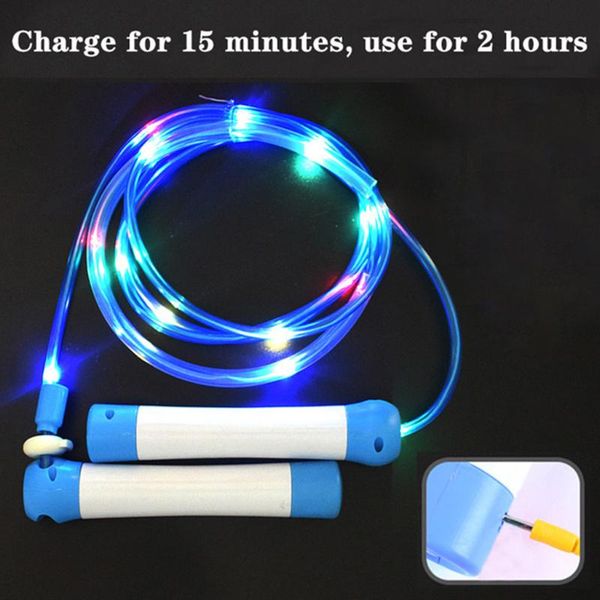jump ropes light up skipping rope multi colour glow children adults fitness outdoor activity flash adjustable rope#t30
jump ropes light up skipping rope multi colour glow children adults fitness outdoor activity flash adjustable rope#t30