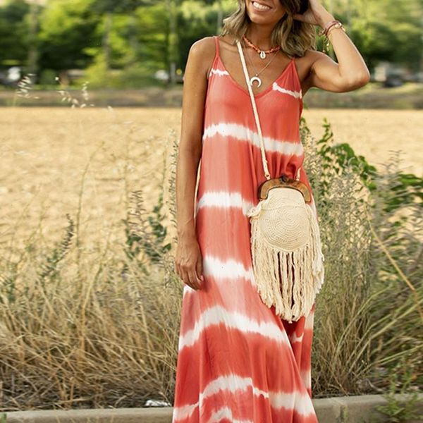 2021 women summer maxi dress floor length new print sling boho dresses plus size s 5xl female sun beach dresses robe femme, Black;gray
2021 women summer maxi dress floor length new print sling boho dresses plus size s 5xl female sun beach dresses robe femme, Black;gray