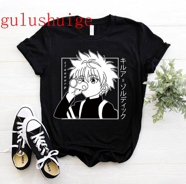 90s hunter x hunter graphic tees men harajuku kawaii cartoon killua tshirt funny japanese anime hisoka t shirt male, Black;green
90s hunter x hunter graphic tees men harajuku kawaii cartoon killua tshirt funny japanese anime hisoka t shirt male, Black;green