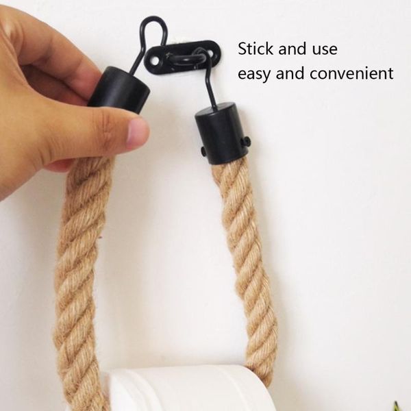 toilet paper holders e5be handmade rope holder wall-mounted towel rack el wall decoration shelf environmental protect
toilet paper holders e5be handmade rope holder wall-mounted towel rack el wall decoration shelf environmental protect