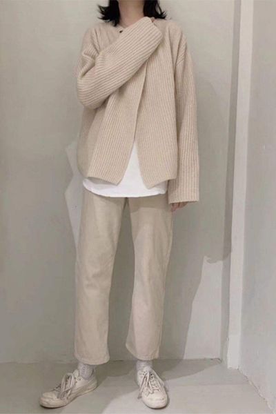 female 2021 spring and autumn nightgown loose exterior wear lazy red net style knitting women's cardigan bswd, White;black
female 2021 spring and autumn nightgown loose exterior wear lazy red net style knitting women's cardigan bswd, White;black
