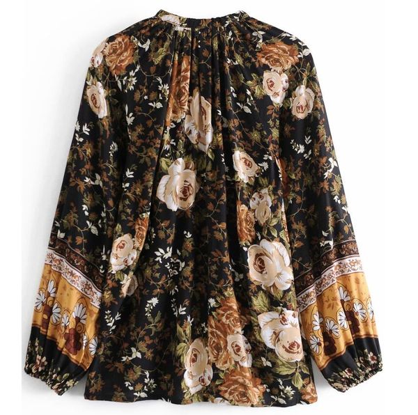 2021 bohemia location flower print shirt ethnic women tassel bow lace up v neck long sleeve pullover blouse, White
2021 bohemia location flower print shirt ethnic women tassel bow lace up v neck long sleeve pullover blouse, White