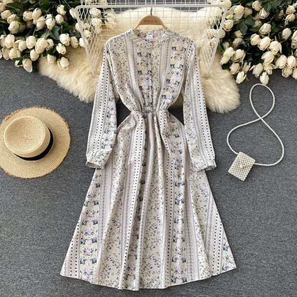 casual dresses singreiny women sweet floral dress elegant french long sleeve o neck a-line autumn bohemian print vacation midi, Black;gray
casual dresses singreiny women sweet floral dress elegant french long sleeve o neck a-line autumn bohemian print vacation midi, Black;gray