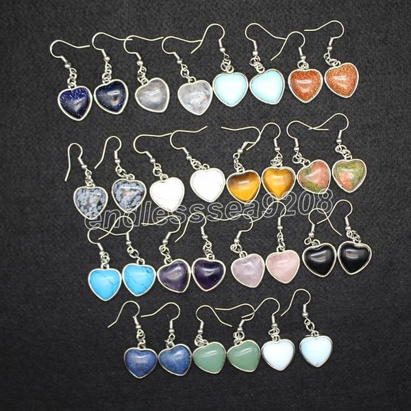 heary reiki natural gem stone earrings heart pendant drop earring pink purple crystal dangles girls women party wedding jewelry, Silver
heary reiki natural gem stone earrings heart pendant drop earring pink purple crystal dangles girls women party wedding jewelry, Silver