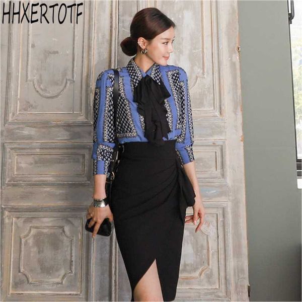 summer ladies two piece set women dot print bow long sleeve blouses + bodycon irregular ruffles skirt 210531, White
summer ladies two piece set women dot print bow long sleeve blouses + bodycon irregular ruffles skirt 210531, White