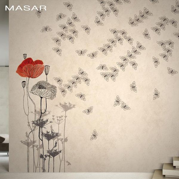 wallpapers masar fresh flower butterfly custom murals warm and elegant children's wallpaper bedroom bedside background wall paper
wallpapers masar fresh flower butterfly custom murals warm and elegant children's wallpaper bedroom bedside background wall paper