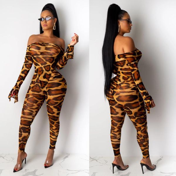 slash nesh leopard bodysuit with skinny pants 2 pcs set night clubwear women elastic jumpsuit sj3289, Black;white 
slash nesh leopard bodysuit with skinny pants 2 pcs set night clubwear women elastic jumpsuit sj3289, Black;white