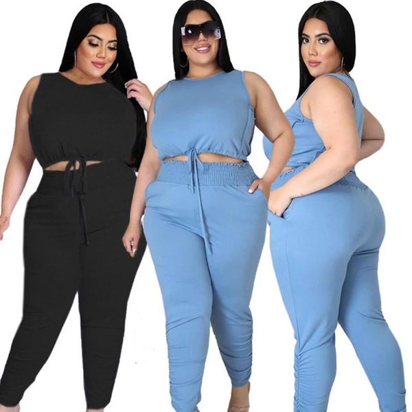 plus size tracksuits two piece set women clothing wholesale pants sets elastic waist legging tracksuit fashion streetwear drop, Black
plus size tracksuits two piece set women clothing wholesale pants sets elastic waist legging tracksuit fashion streetwear drop, Black