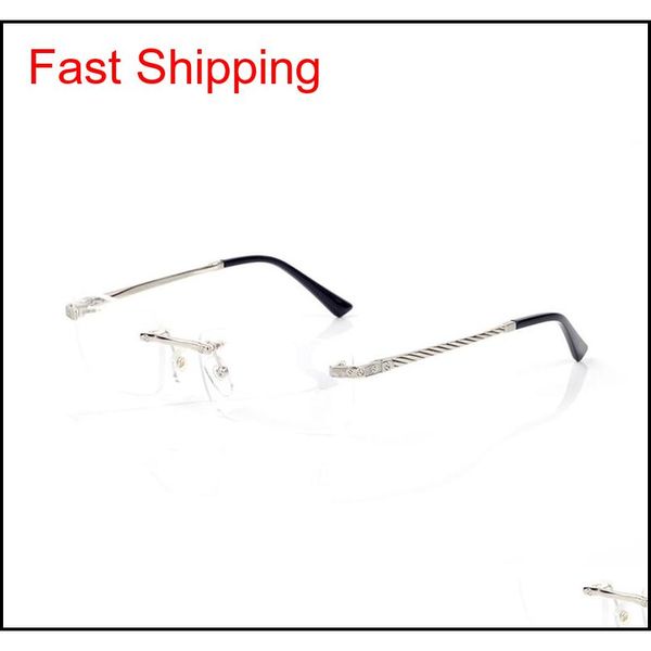 2020 optical frames rimless metal frame glasses rectangle eyeglasses frames men man wilear glas qyllir pingtoy, Blue
2020 optical frames rimless metal frame glasses rectangle eyeglasses frames men man wilear glas qyllir pingtoy, Blue