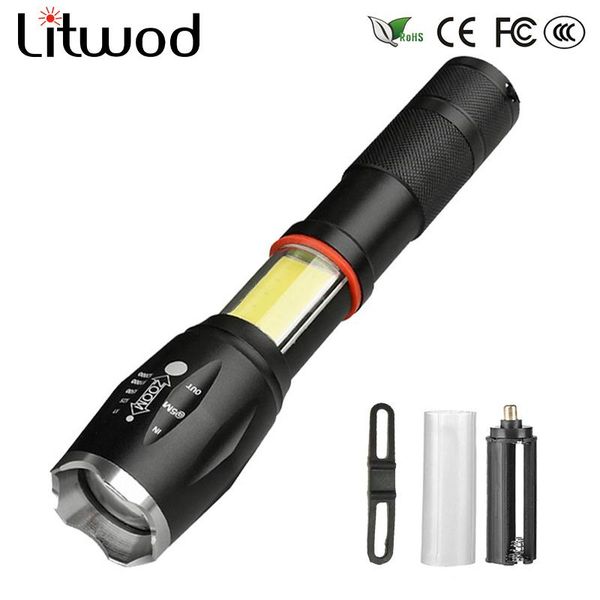 litwod z25 1005a led 5000lm xml-l2 + cob waterproof torch zoomable aluminum alloy tactics lantern for 18650 or 3*
litwod z25 1005a led 5000lm xml-l2 + cob waterproof torch zoomable aluminum alloy tactics lantern for 18650 or 3*
