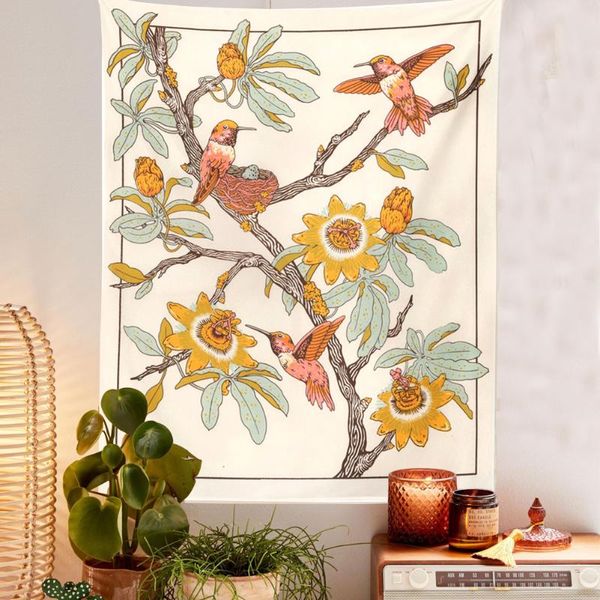 tapestries hummingbirds floral wall tapestry hangings ins room decoration boho home decor hippie dorm
tapestries hummingbirds floral wall tapestry hangings ins room decoration boho home decor hippie dorm
