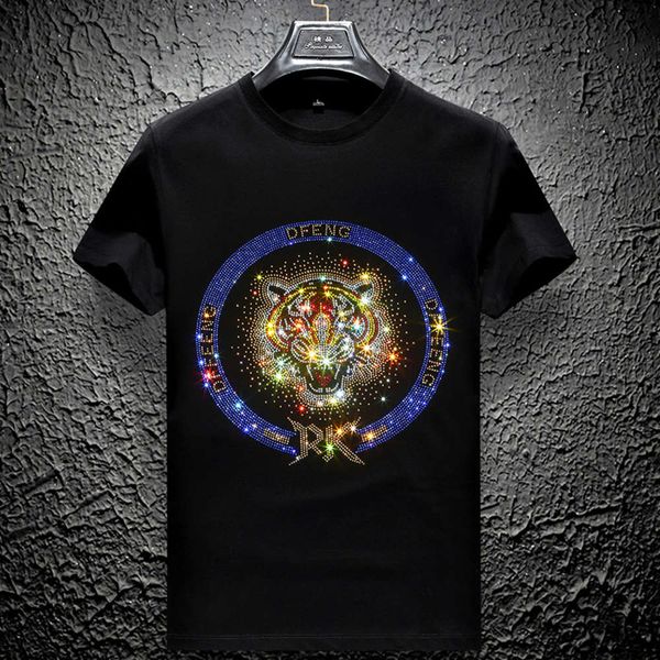 2021 summer trend t shirt men's short sleeve patch rhinestone slim short sleeve, White;black
2021 summer trend t shirt men's short sleeve patch rhinestone slim short sleeve, White;black