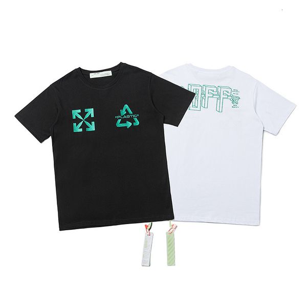 new 2021 off printed green embroidery casual round neck short sleeve t-shirton sale, White;black
new 2021 off printed green embroidery casual round neck short sleeve t-shirton sale, White;black