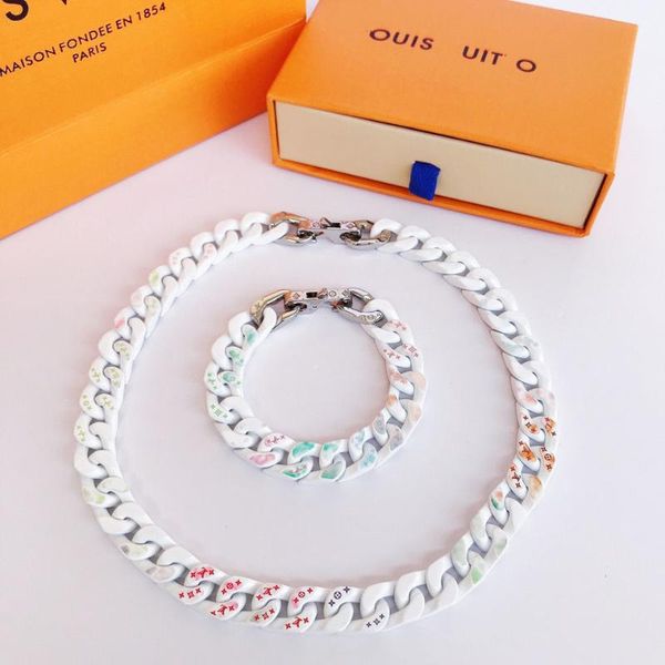 link, chain blue sky white clouds colored string spray bracelet necklace graffiti painted color couple, Black
link, chain blue sky white clouds colored string spray bracelet necklace graffiti painted color couple, Black