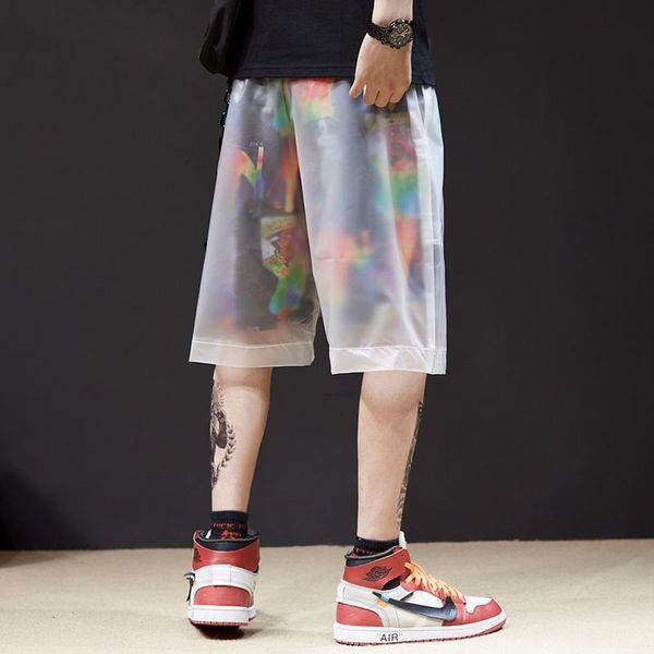 summer night club punk wind dance transparent country trend personality hip-hop loose five-cent yuwenle hallen shorts, White;black
summer night club punk wind dance transparent country trend personality hip-hop loose five-cent yuwenle hallen shorts, White;black