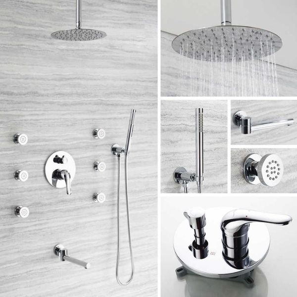 bathroom shower sets mounting on the wall rain waterfall faucets together hidden system chrome and cold mixer tap
bathroom shower sets mounting on the wall rain waterfall faucets together hidden system chrome and cold mixer tap