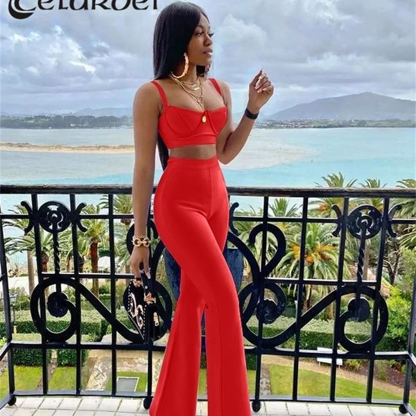 summer fashion celebrity bandage two-piece set tight short & high waist flared trousers pants 220315, White
summer fashion celebrity bandage two-piece set tight short & high waist flared trousers pants 220315, White