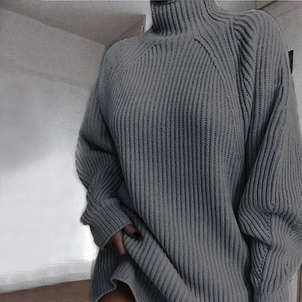 2021 winter ladies sweater s long sleeve turtleneck winter high waist loose sweater dress pullover jumper fashion sweter damski, White;black
2021 winter ladies sweater s long sleeve turtleneck winter high waist loose sweater dress pullover jumper fashion sweter damski, White;black