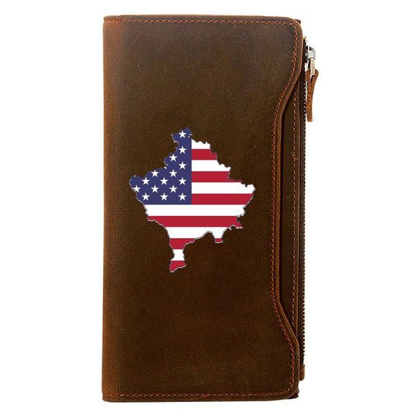 wallets classic american flag map printing genuine leather wallet men long purse with phone bag zipper card holder clutch, Red;black
wallets classic american flag map printing genuine leather wallet men long purse with phone bag zipper card holder clutch, Red;black