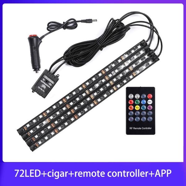car headlights 72led lights strip foot atmosphere decorative lamp neon usb/cigarette lighter products auto interior accessories
car headlights 72led lights strip foot atmosphere decorative lamp neon usb/cigarette lighter products auto interior accessories