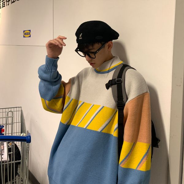 2021 new standard male geometric winter coats loose wool original blue sweater knitting cashmere -2xl v6al, White;black
2021 new standard male geometric winter coats loose wool original blue sweater knitting cashmere -2xl v6al, White;black