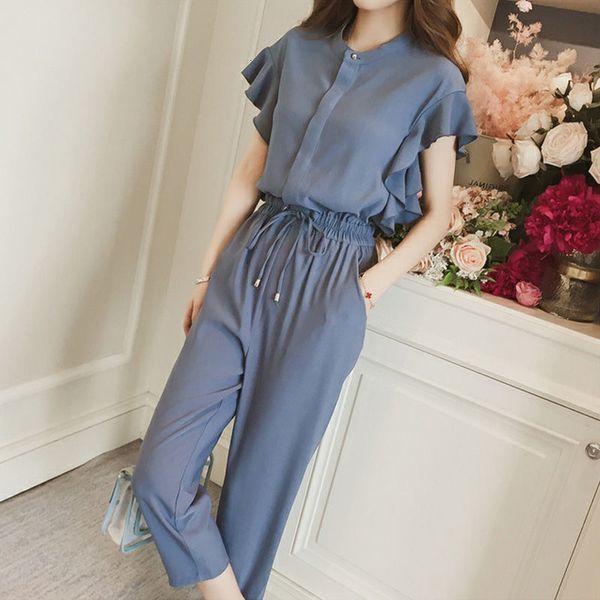 2021 summer solid lotus leaf two casual chiffon ensemble loose feminine pants tender plus size 3xl f238 pcm3, Black;brown
2021 summer solid lotus leaf two casual chiffon ensemble loose feminine pants tender plus size 3xl f238 pcm3, Black;brown