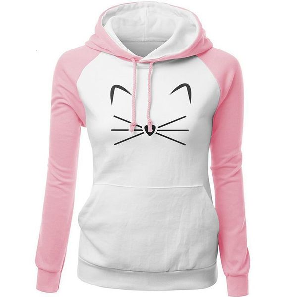 2021 new arrival hoodies for women sweatshirt autumn winter slim raglan hoody casual kawaii cat cartoon print cute sportswear, Black
2021 new arrival hoodies for women sweatshirt autumn winter slim raglan hoody casual kawaii cat cartoon print cute sportswear, Black