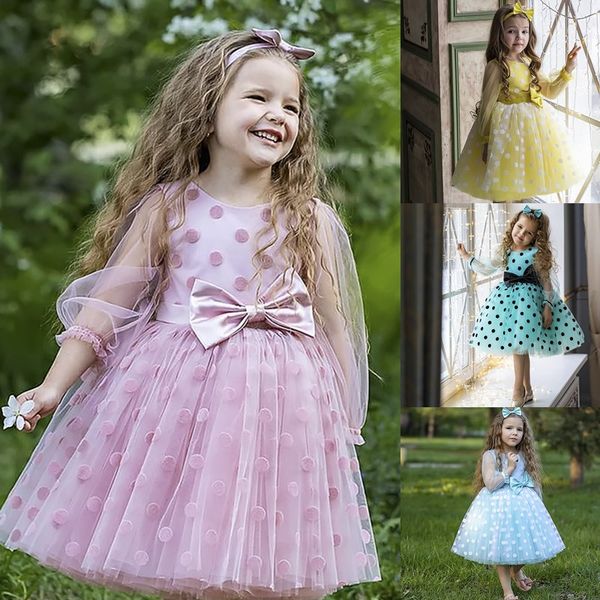wedding party dress for girl flower polka dot elegant kids evening dresses children tulle bridesmaid dresses girls prom vestidos, Red;yellow
wedding party dress for girl flower polka dot elegant kids evening dresses children tulle bridesmaid dresses girls prom vestidos, Red;yellow