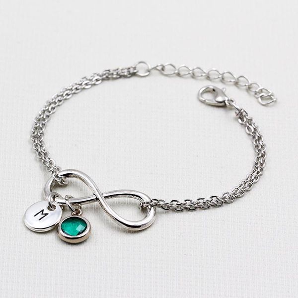 charm bracelets round english letters a-z charms birthstone pendant bracelet diy handmade infinity for women, Golden;silver
charm bracelets round english letters a-z charms birthstone pendant bracelet diy handmade infinity for women, Golden;silver