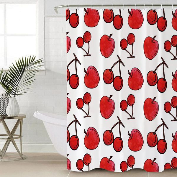 shower curtains red watercolor ripe cherry winter bathroom curtain polyester fabric with 12 hooks waterproof
shower curtains red watercolor ripe cherry winter bathroom curtain polyester fabric with 12 hooks waterproof