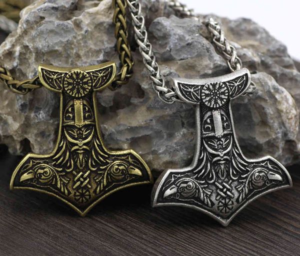 popular viking odin double headed crow necklace pendant accessories fashion men's jewelry, Silver
popular viking odin double headed crow necklace pendant accessories fashion men's jewelry, Silver