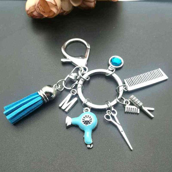 1pc a-z hairstyle gift charm tassel keychain retro jewelry mini hairdressing scissors hair dryer comb keychain y220725, Silver
1pc a-z hairstyle gift charm tassel keychain retro jewelry mini hairdressing scissors hair dryer comb keychain y220725, Silver