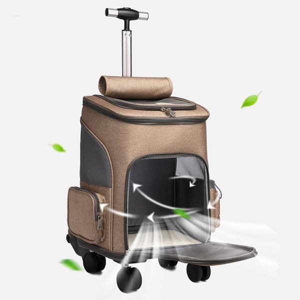 dog car seat covers backpack with wheels trolley pet rolling carrier for dogs cats comfort breathable stroller travel
dog car seat covers backpack with wheels trolley pet rolling carrier for dogs cats comfort breathable stroller travel