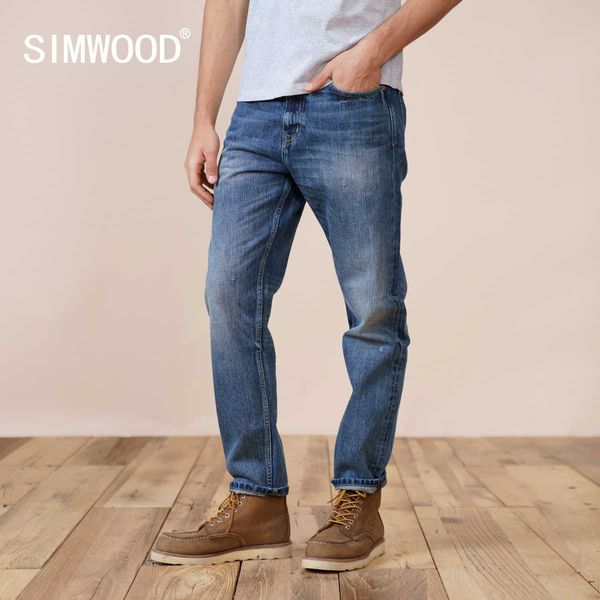 simwood men's curved jeans, 2021 cotton retro style, new autumn and winter 100%, Blue
simwood men's curved jeans, 2021 cotton retro style, new autumn and winter 100%, Blue