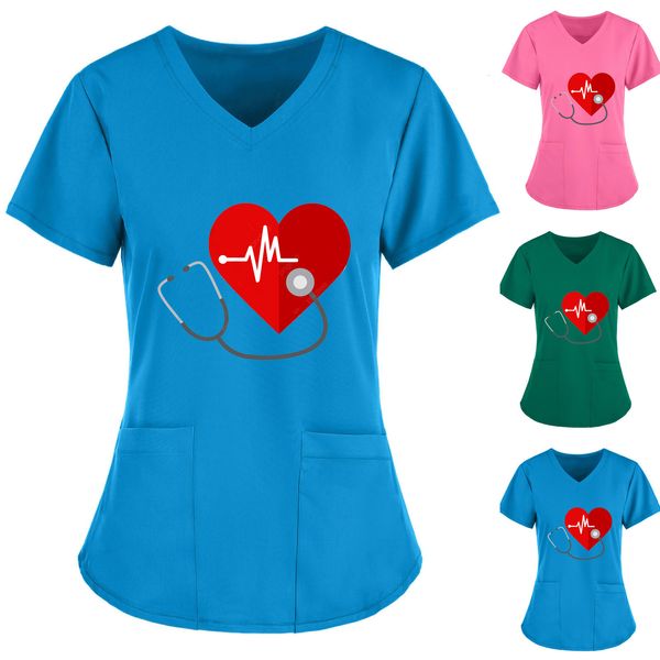 scrubs women workwear short sleeve cleavage on of uniform work impression pocket nurse aaccessories q5 7xmy, White;black
scrubs women workwear short sleeve cleavage on of uniform work impression pocket nurse aaccessories q5 7xmy, White;black