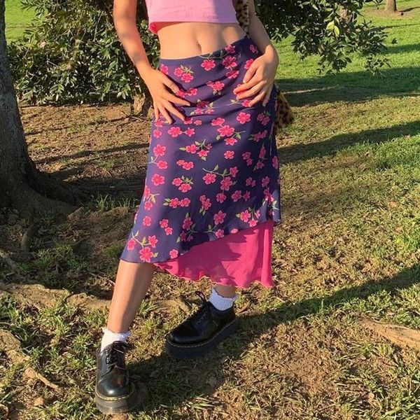 yoga outfit women casual close-fitting long skirt, purple floral printed pattern irregular hem skirt
yoga outfit women casual close-fitting long skirt, purple floral printed pattern irregular hem skirt