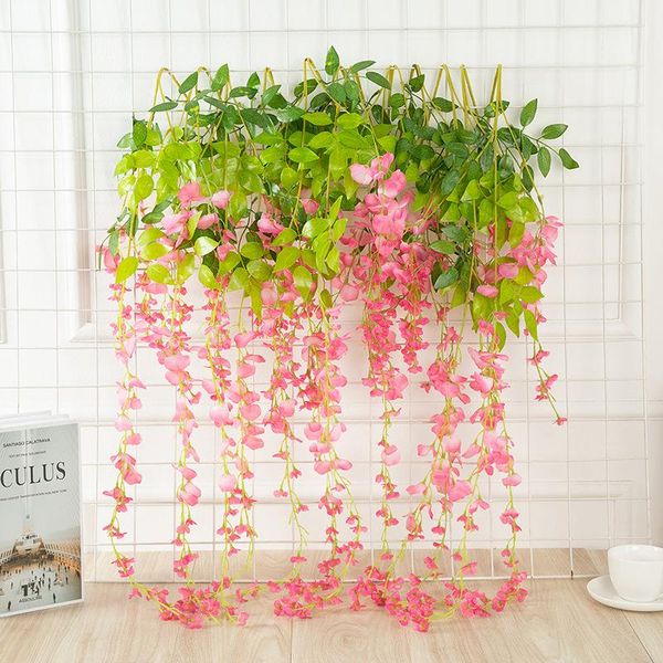 decorative flowers & wreaths 1pc 110cm silk wisteria white hanging flower for decor artificial plants wedding party wall decoration diy home
decorative flowers & wreaths 1pc 110cm silk wisteria white hanging flower for decor artificial plants wedding party wall decoration diy home