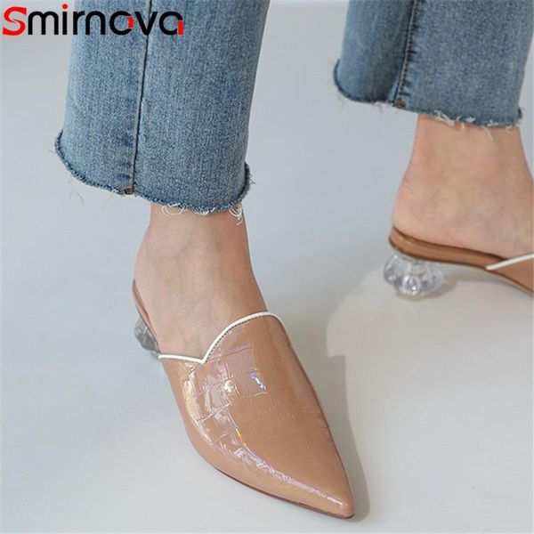 dress shoes smirnova 2021 mules est women pumps patent leather pointed toe strange style heel elegant party wedding ladies, Black
dress shoes smirnova 2021 mules est women pumps patent leather pointed toe strange style heel elegant party wedding ladies, Black