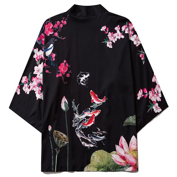 new 2021ss 2021 hip hop japanese jacket streetwear front open coats retro koi fish bird print loose kimono cardigan shirt summer 6iuo, Black;brown
new 2021ss 2021 hip hop japanese jacket streetwear front open coats retro koi fish bird print loose kimono cardigan shirt summer 6iuo, Black;brown