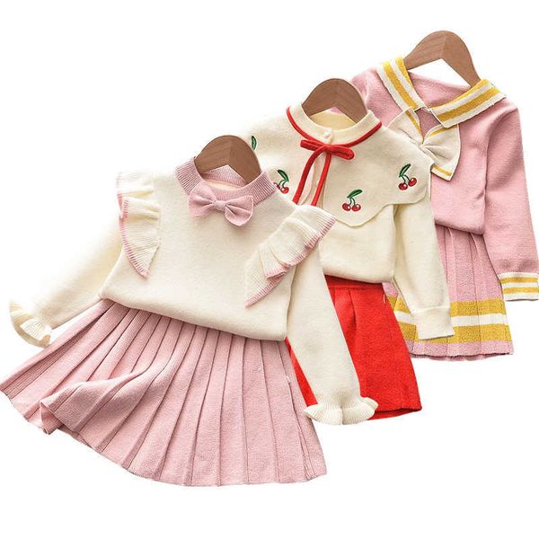 baby birthday party suit girls clothes set flying sleeve long sleeve knitted sweater set autumn and winter girls two piece dress y0909, White
baby birthday party suit girls clothes set flying sleeve long sleeve knitted sweater set autumn and winter girls two piece dress y0909, White
