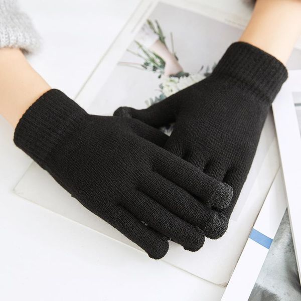 five fingers gloves fashion knitted glove female winter warm full finger solid color mittens men women cycling driving, Blue;gray
five fingers gloves fashion knitted glove female winter warm full finger solid color mittens men women cycling driving, Blue;gray