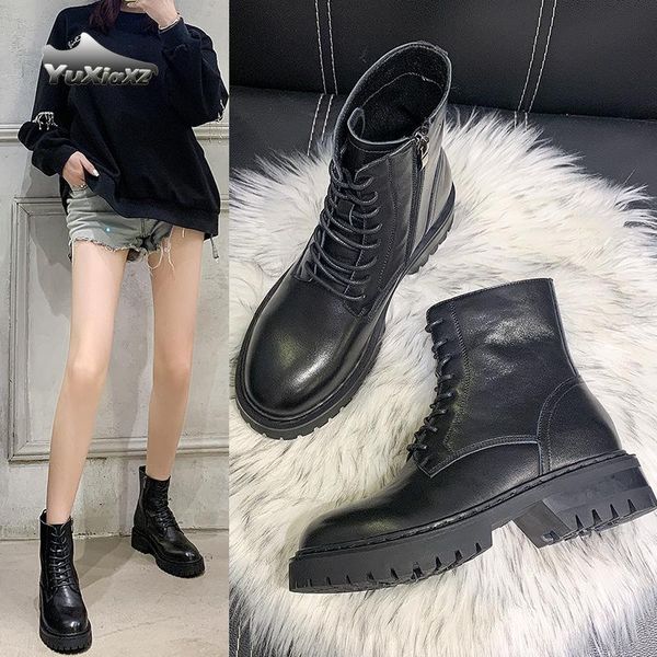 boots autumn winter women shoes leather safety cow suede women's casual sneakers for 8863, Black
boots autumn winter women shoes leather safety cow suede women's casual sneakers for 8863, Black