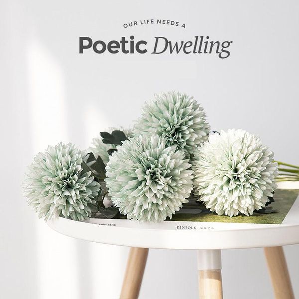 1pc dandelion artificial flowers ball fake flower for home wedding party holding flower decoration
1pc dandelion artificial flowers ball fake flower for home wedding party holding flower decoration