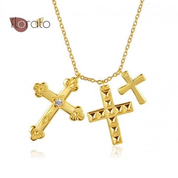 chains 925 sterling silver three cross pendant charm long chain necklace fashion fine for women jewelry minimalism birthday gift a40
chains 925 sterling silver three cross pendant charm long chain necklace fashion fine for women jewelry minimalism birthday gift a40