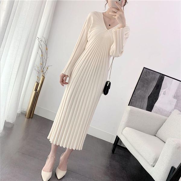 casual dresses clothing for women temperament goddess style knitted dress autumn winter overknee long solid color woolen, Black;gray
casual dresses clothing for women temperament goddess style knitted dress autumn winter overknee long solid color woolen, Black;gray