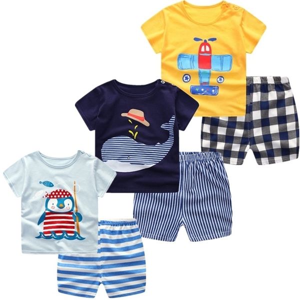 3pcs/lot baby boys girls clothing set summer short sleeve cartoon cotton infant newborn clothes suit outerwear t-shirts 210309, White
3pcs/lot baby boys girls clothing set summer short sleeve cartoon cotton infant newborn clothes suit outerwear t-shirts 210309, White
