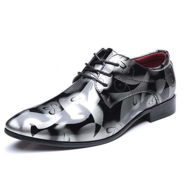 dress shoes 2021 patent leather oxfords mens formal pointed toe chaussures hommes en cuir big size men, Black
dress shoes 2021 patent leather oxfords mens formal pointed toe chaussures hommes en cuir big size men, Black